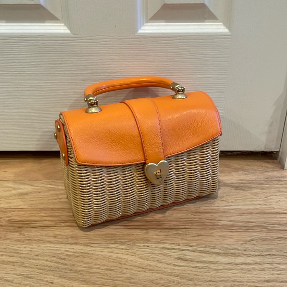 Juicy couture rattan bag